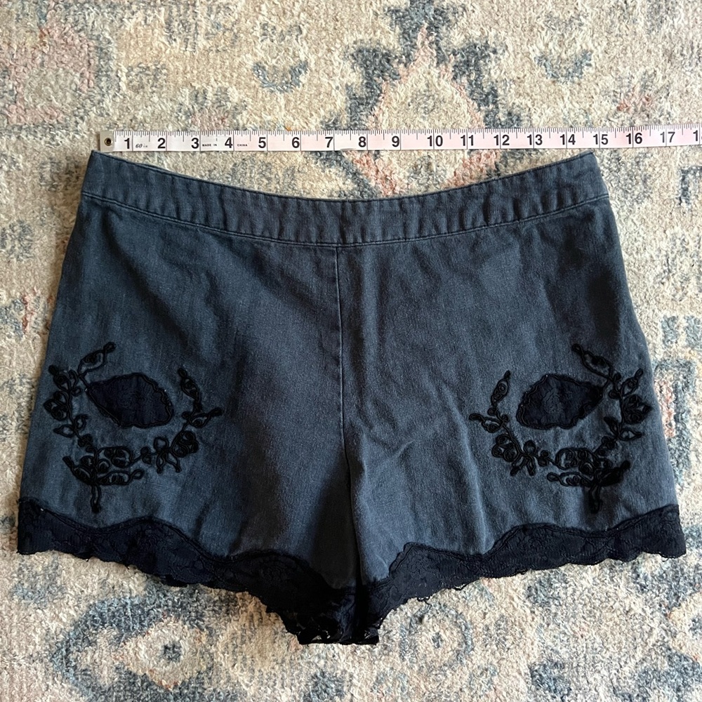 Free People Shorts with Lace
